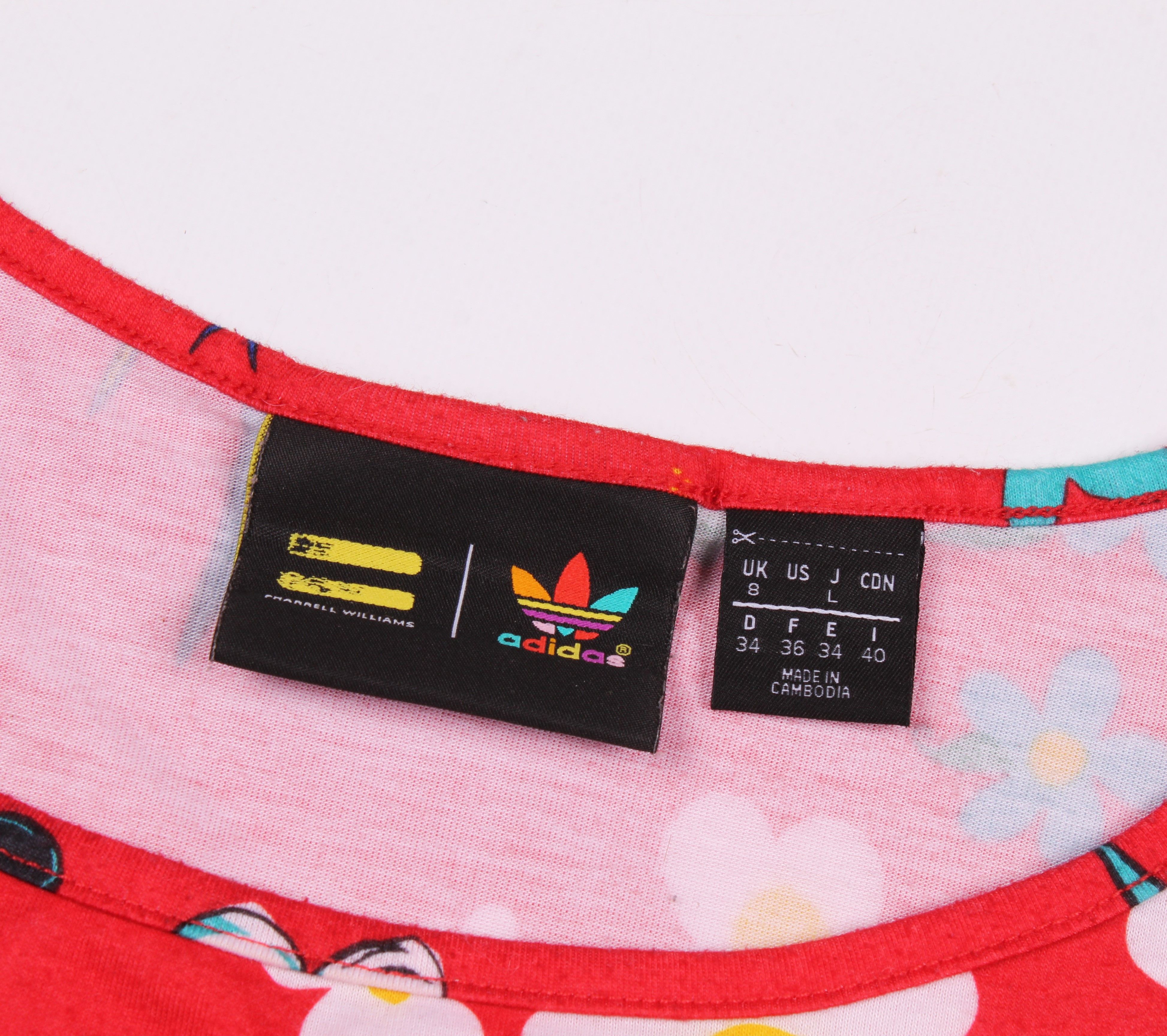 Adidas × Pharrell Adidas X Pharrell Williams Printed Cropped Top Size S / US 4 / IT 40 - 6 Thumbnail