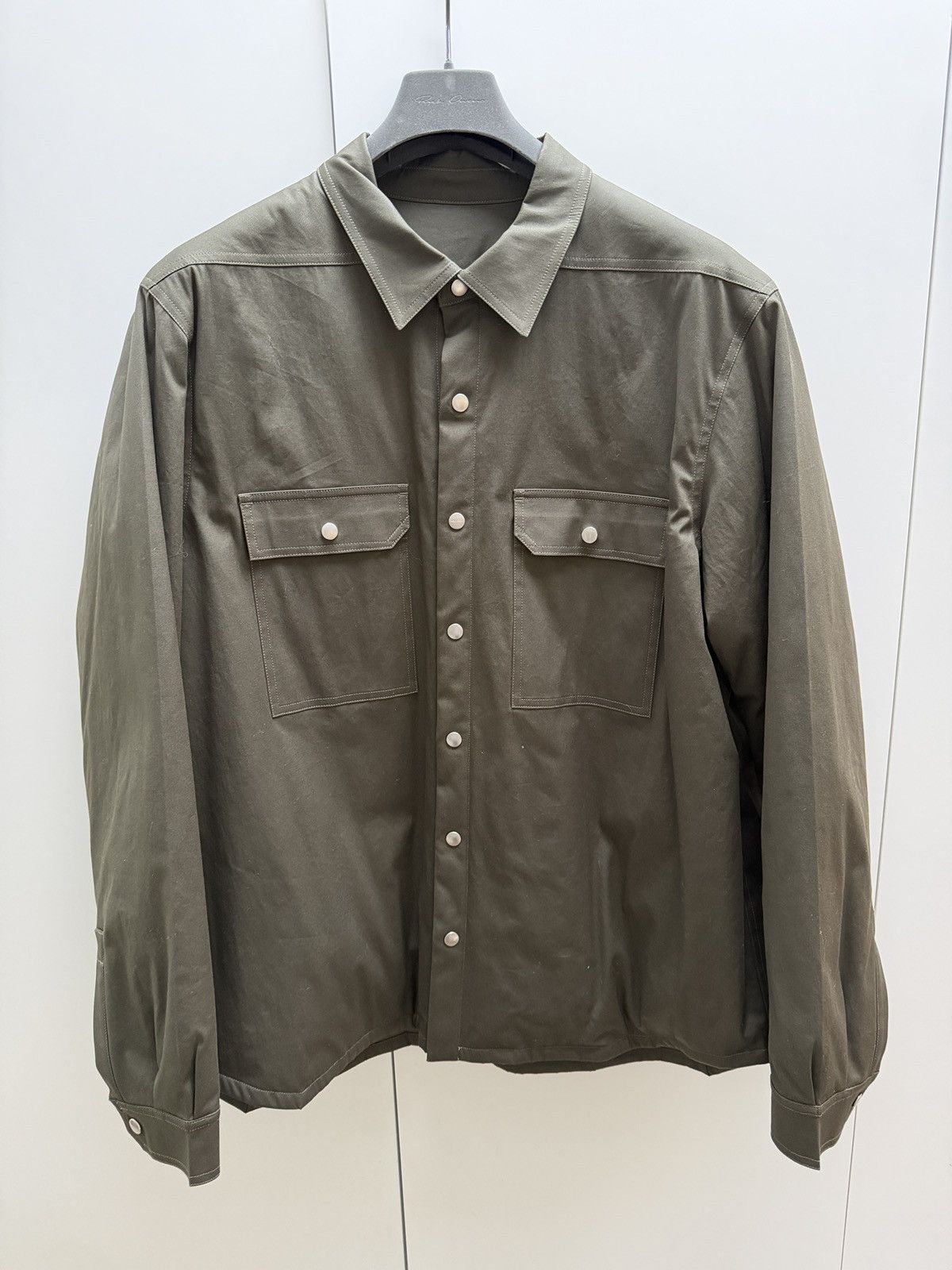 Rick Owens Padded Outershirt Size US XL / EU 56 / 4 - 1 Thumbnail