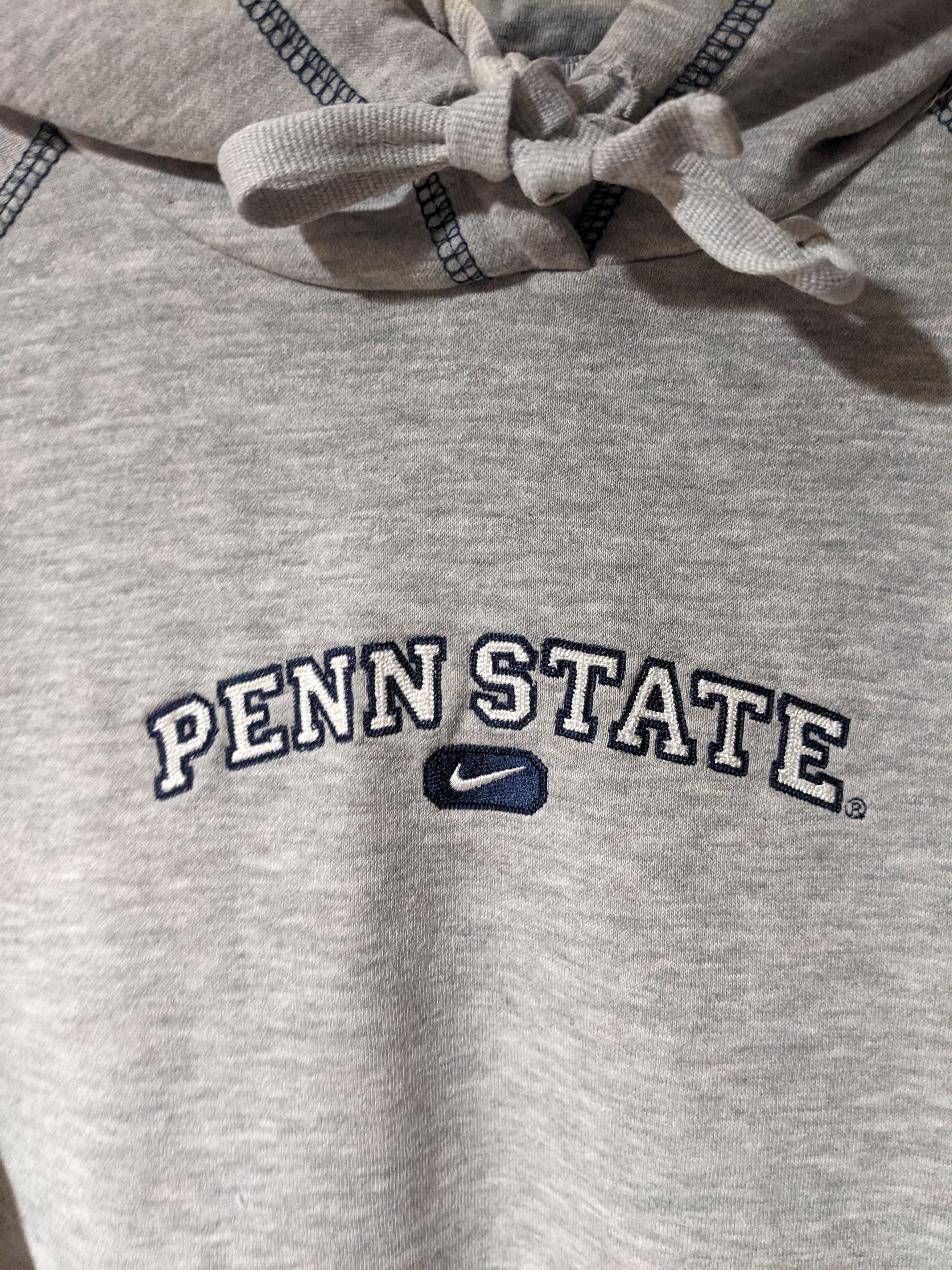 Nike × Vintage Vintage Y2K Penn State University Nike Center Womans Hoodie Size XL / US 12-14 / IT 48-50 - 2 Thumbnail