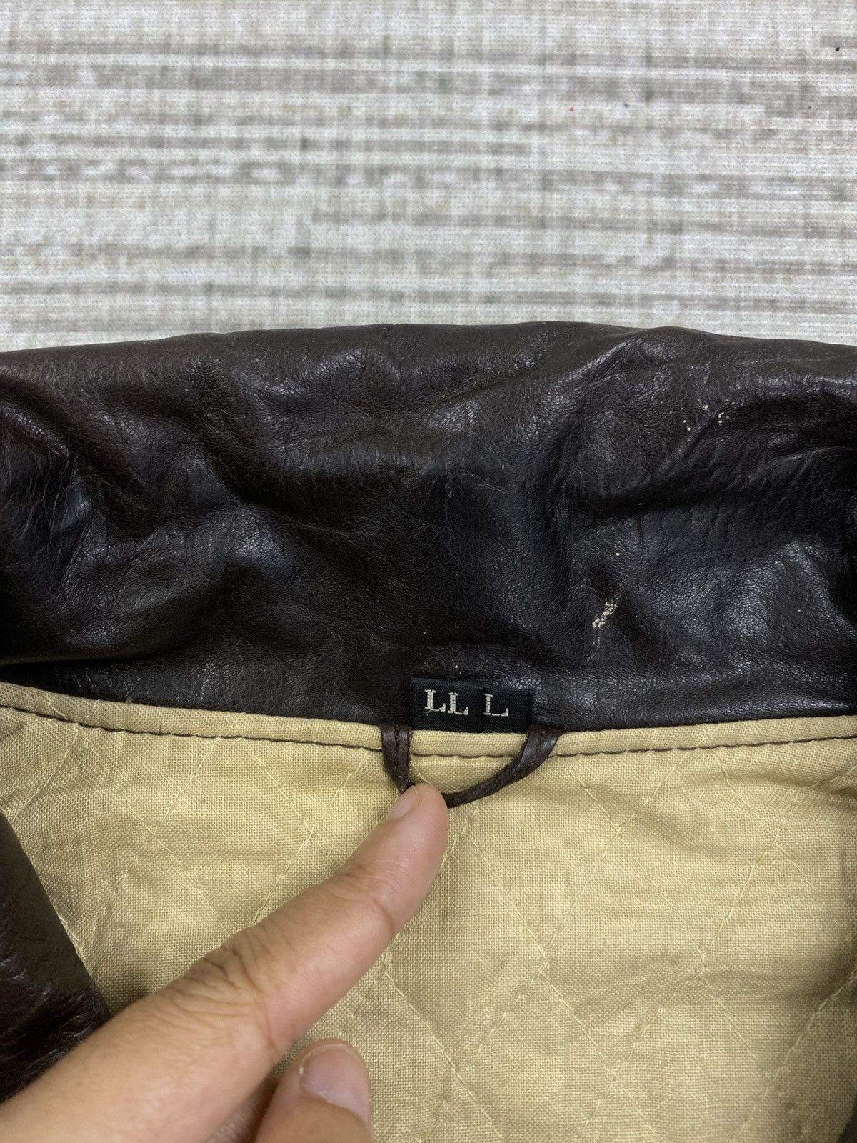 Le Grande Bleu (L.G.B.) × Vintage Vintage Japanese Brand Leather Jacket Size US L / EU 52-54 / 3 - 9 Thumbnail