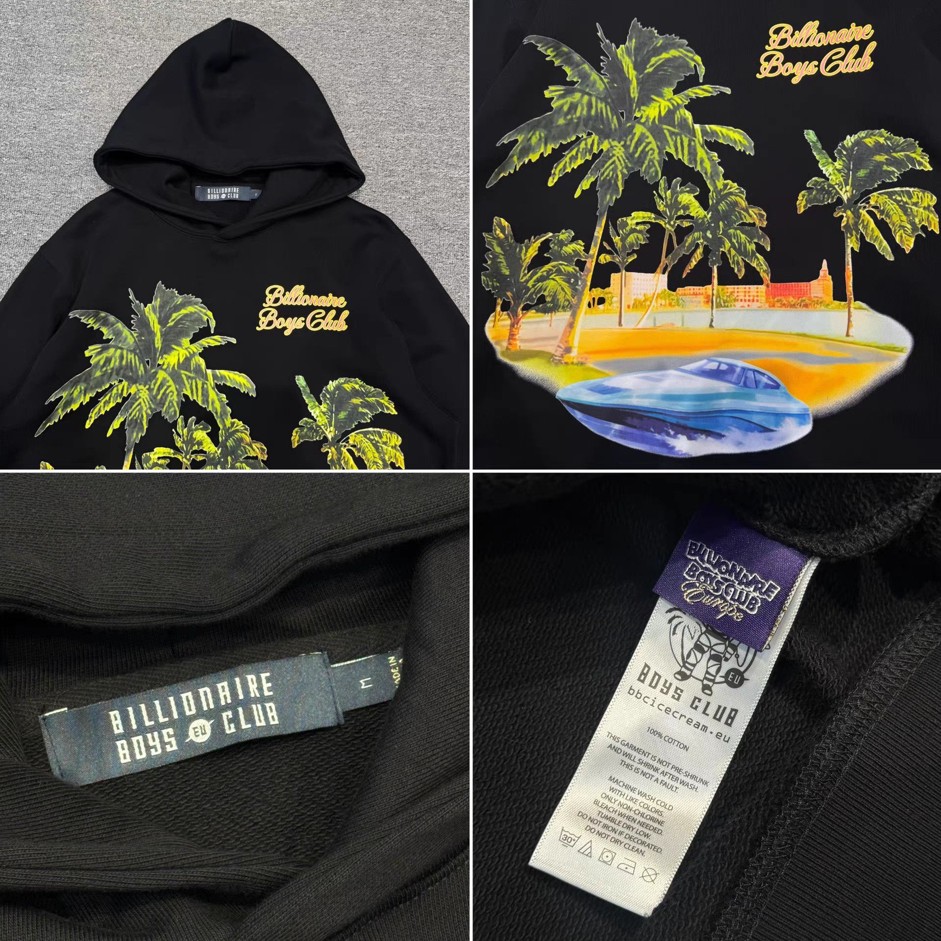 Billionaire Boys Club BBC Hooded Pullover Sweatshirt Q5 Size US S / EU 44-46 / 1 - 4 Thumbnail