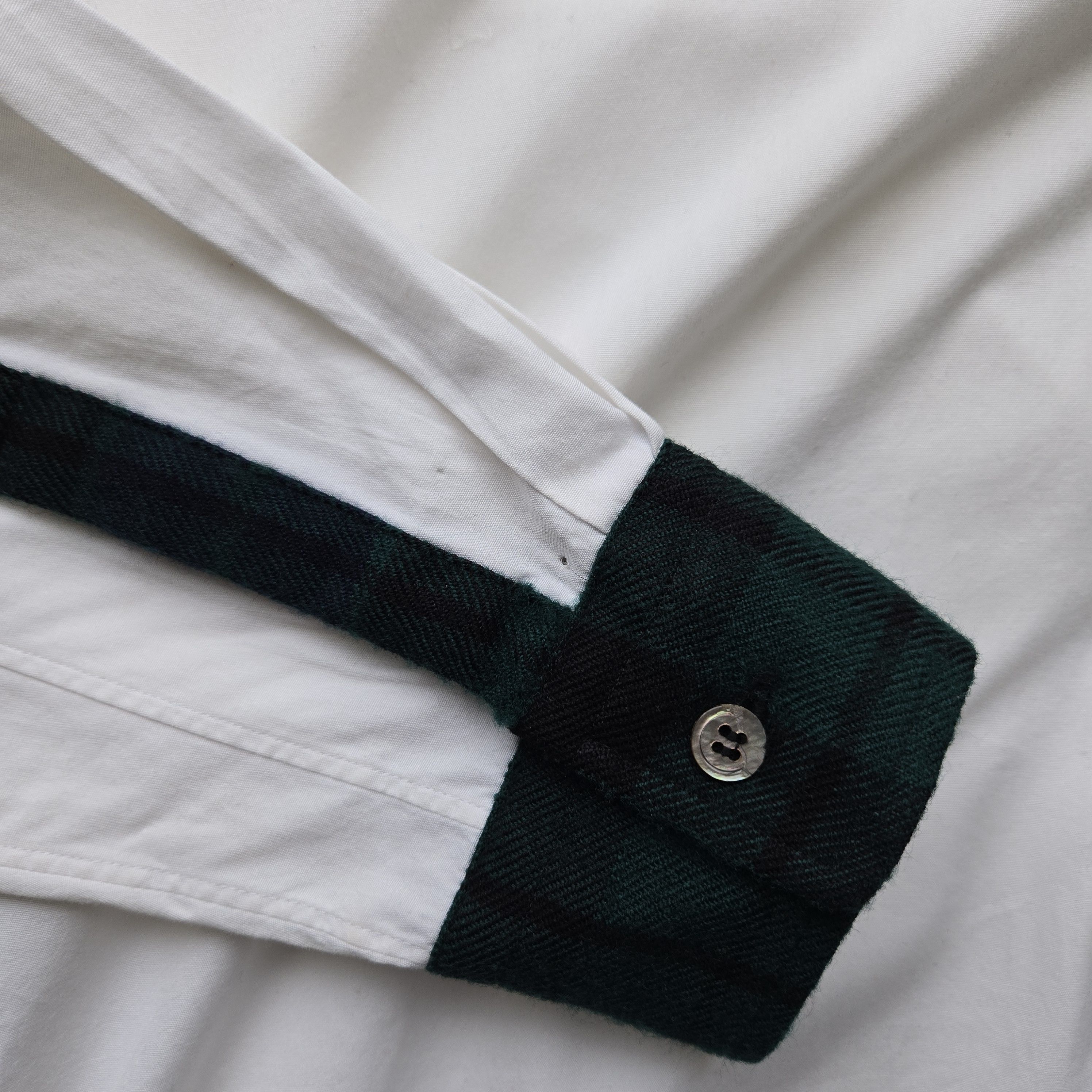 Comme des Garcons Homme Plus Vintage COMME des GARCONS HOMME PLUS Plaids Switching Shirt Size US S / EU 44-46 / 1 - 8 Thumbnail