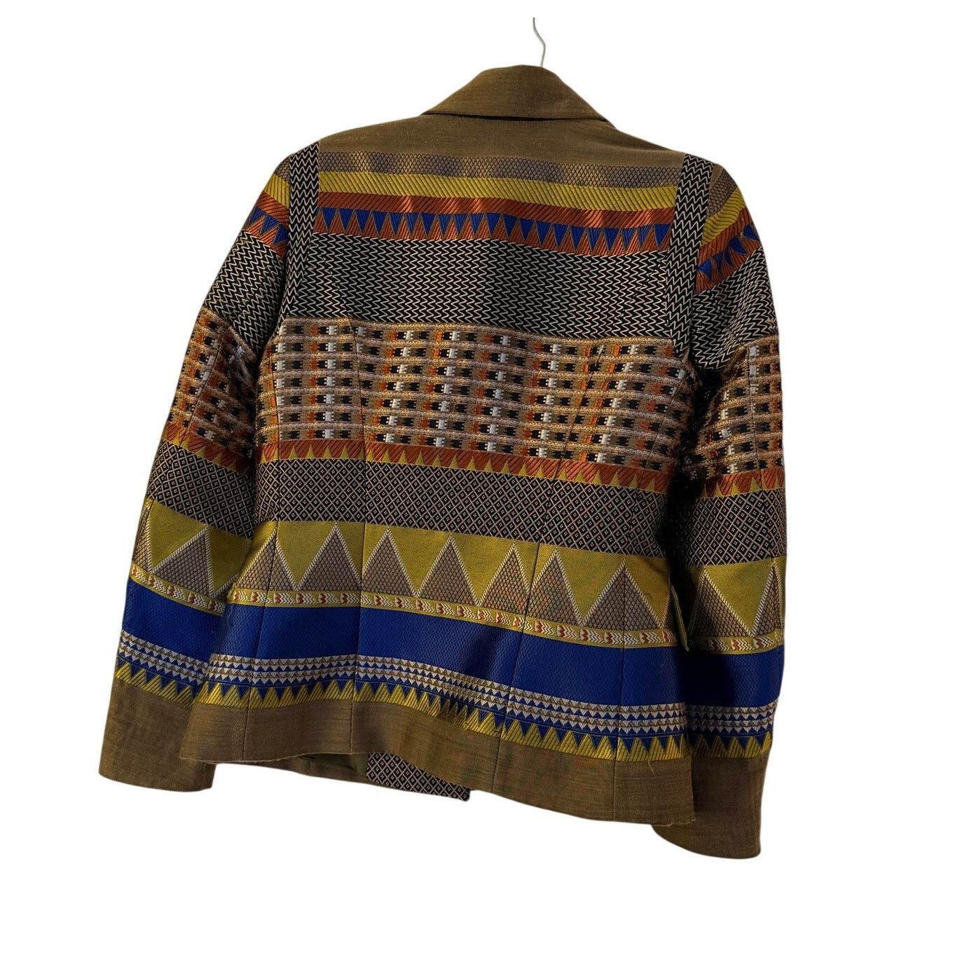 Etro Etro Women's MultiColor Wool Plaid Print Blazer Size M / US 6-8 / IT 42-44 - 2 Thumbnail