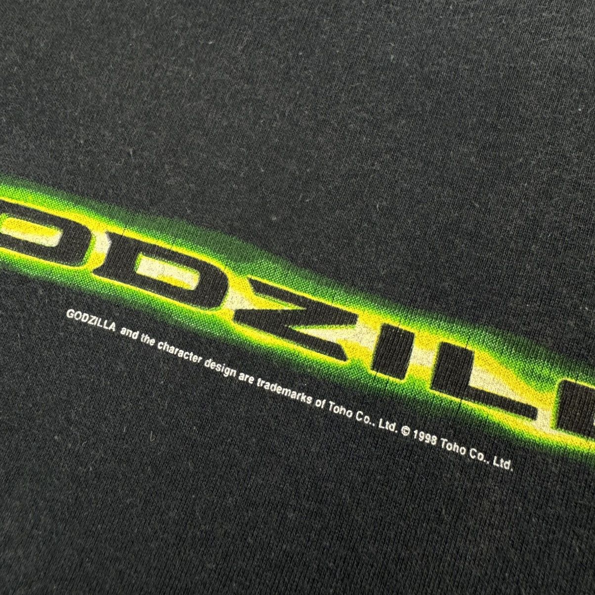 Vintage Vintage 1998 Godzilla Movie Promotional T-shirt Size US M / EU 48-50 / 2 - 11 Thumbnail