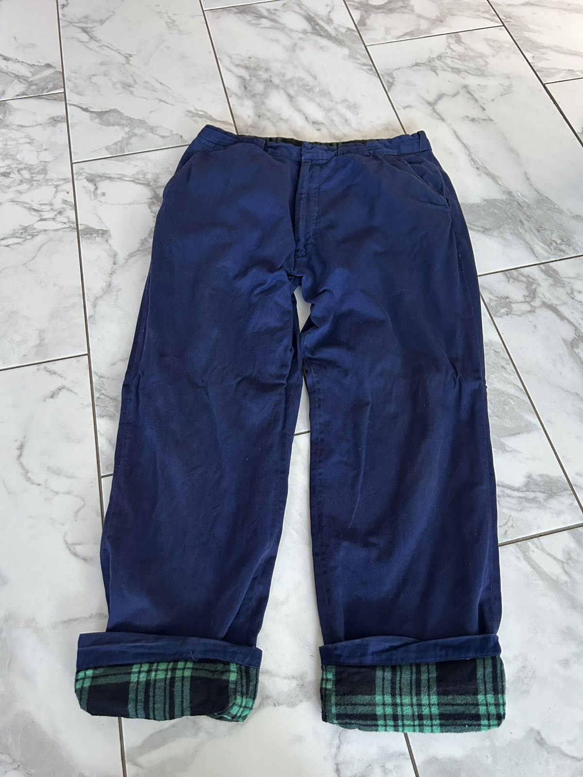 Champion 1970’s Vintage Champion Flannel Lined Workwear Pants Size US 36 / EU 52 - 4 Thumbnail