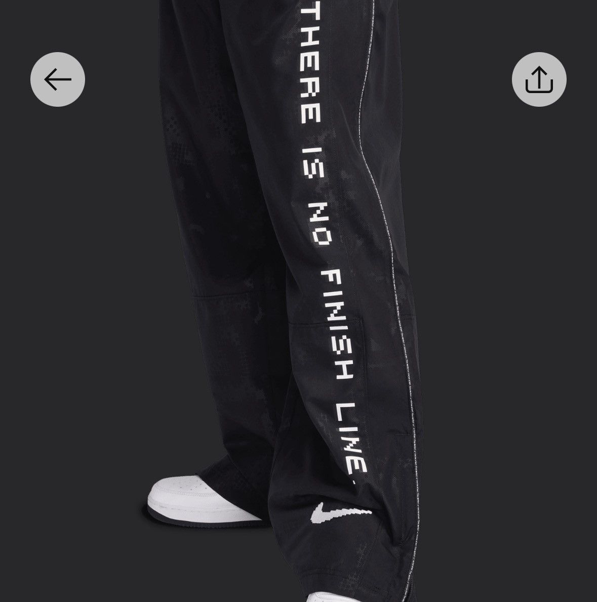 パンツ Nike x CPFM Track Pant size L Nike x Cactus Plant Flea Market Fight Track Pant Black Men's