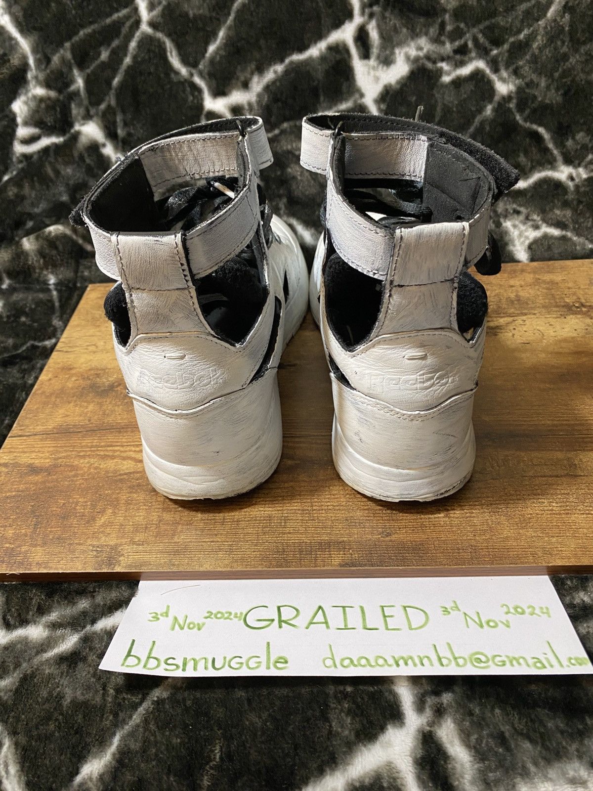 【美品】Reebok × Maison Margiela “Bianchetto Maison Margiela x Reebok Classic Leather 