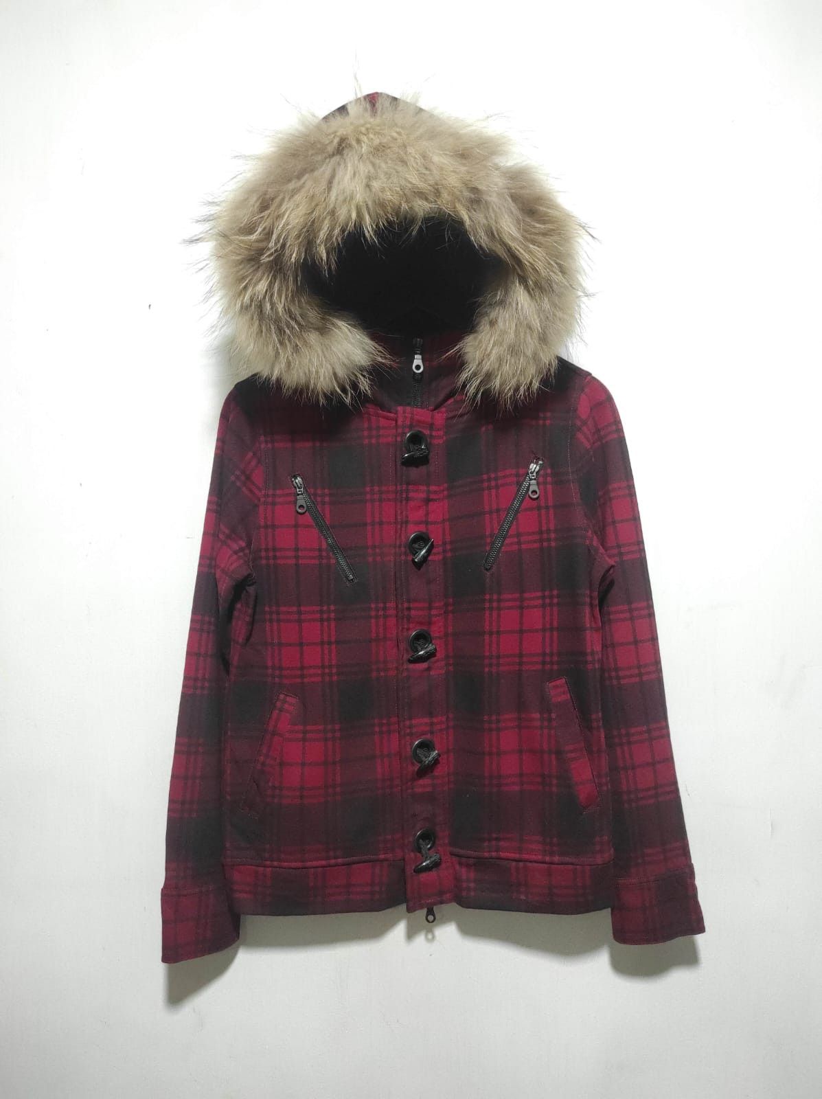 In The Attic In the attic double zip Fur hoodie ifsix LGB style Size US M / EU 48-50 / 2 - 2 Thumbnail