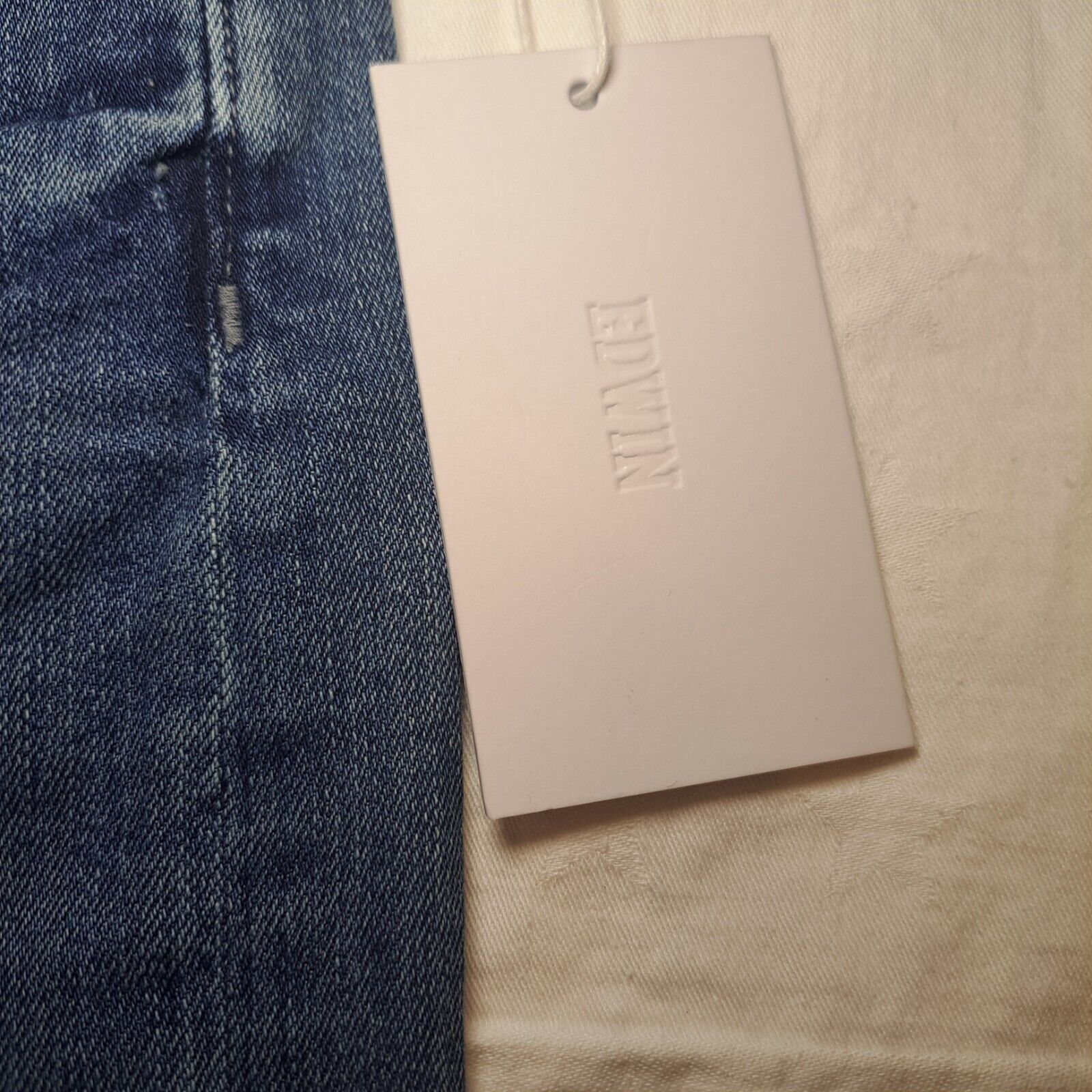 Edwin Edwin Jeans Elin Crop Straight Leg Denim Ambition Sz 31 NWT Size 31" - 3 Thumbnail