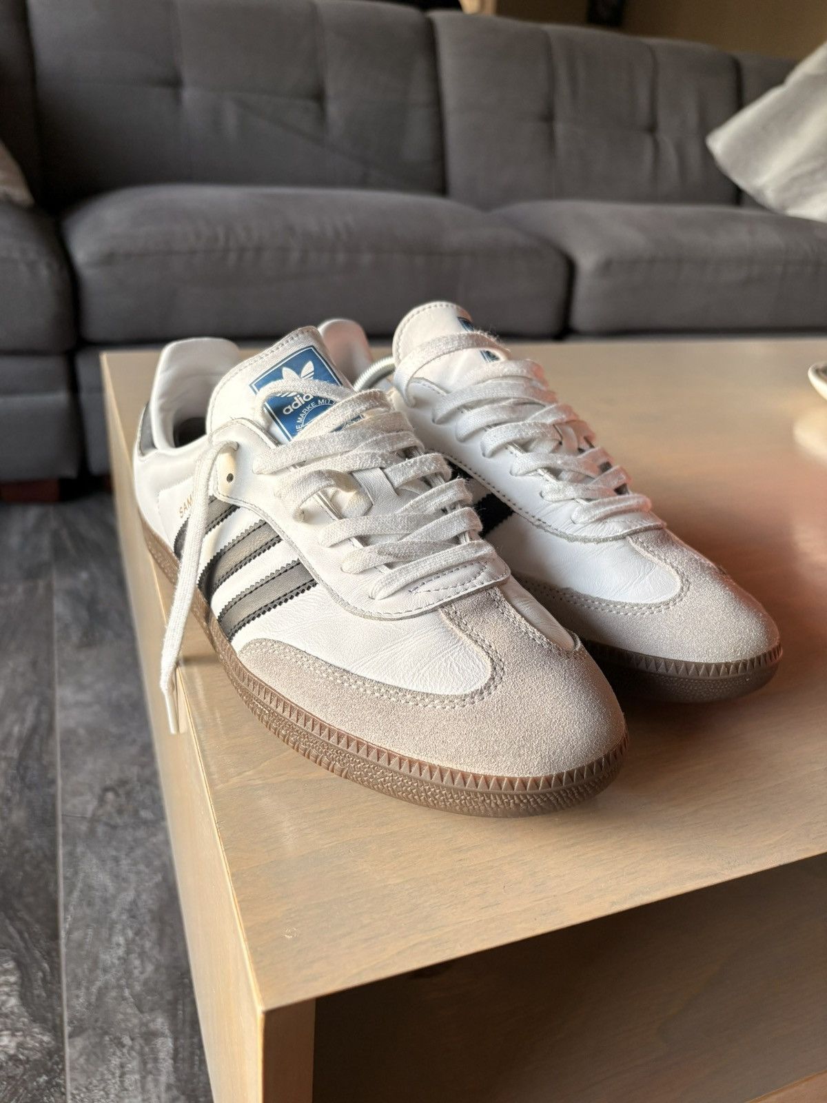 Adidas Adidas Samba OG White Size 10 Size US 10 / EU 43 - 1 Thumbnail