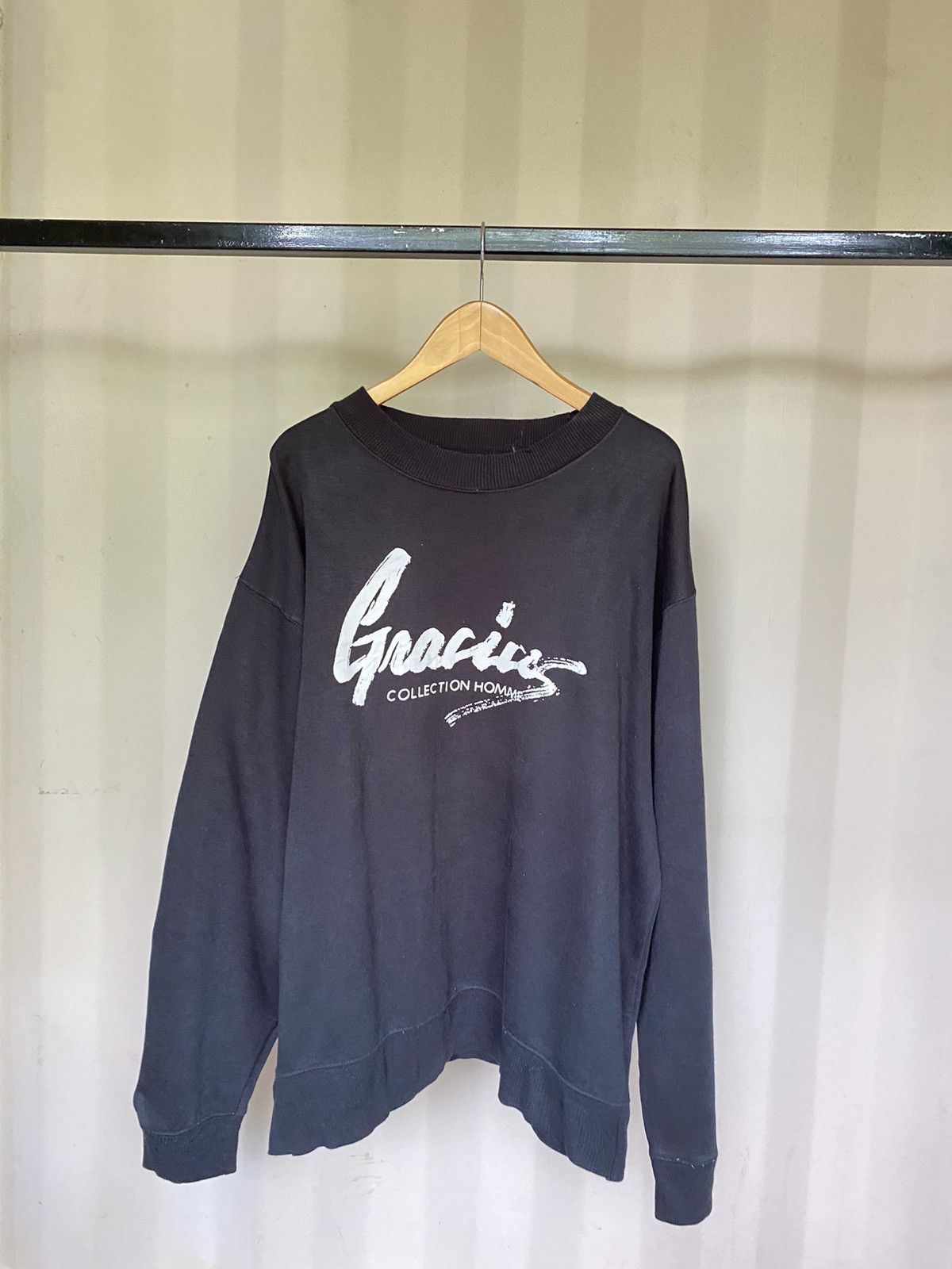 Vintage Locoisland vintage black sweater Size US XL / EU 56 / 4 - 11 Thumbnail