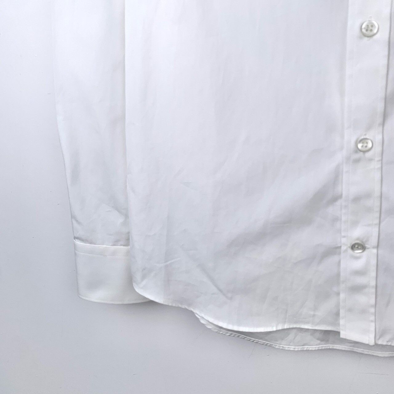 Alexander McQueen Alexander McQueen Feather Embroidered White Cotton Shirt Size XXL / US 16-18 / IT 52-54 - 4 Thumbnail