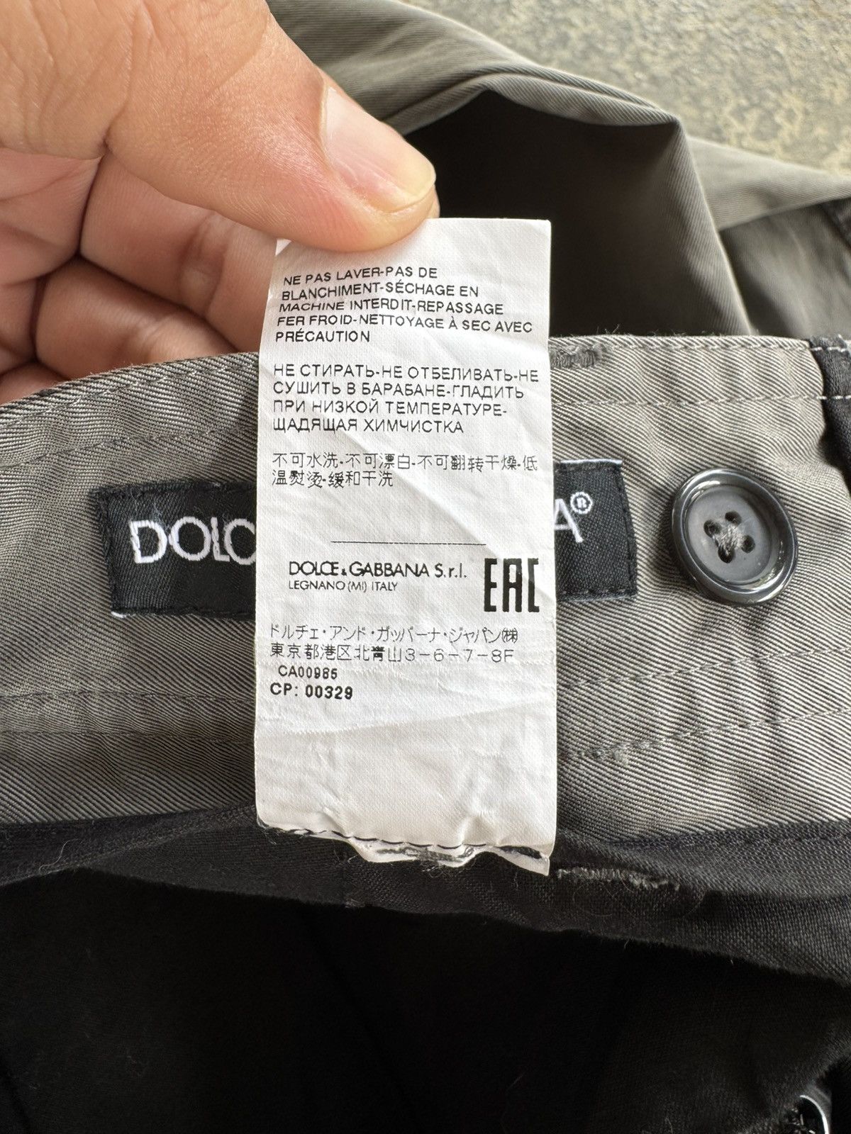 Dolce & Gabbana Dolce & Gabbana Gargo Pants Size US 28 / EU 44 - 9 Thumbnail
