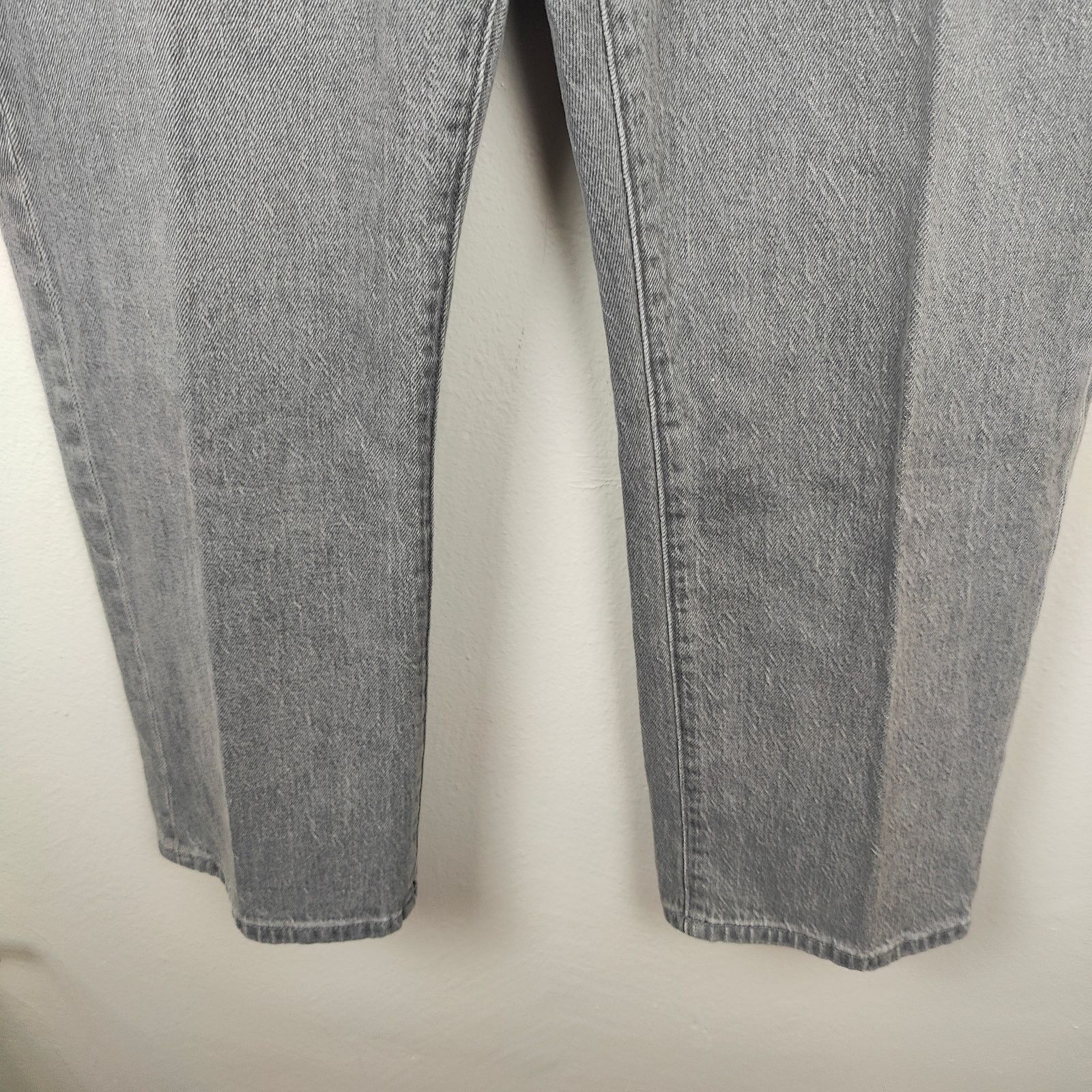 Ann Taylor Ann Taylor The Straight Crop Jeans Womens 10 Gray Size 32" / US 10 / IT 46 - 4 Thumbnail