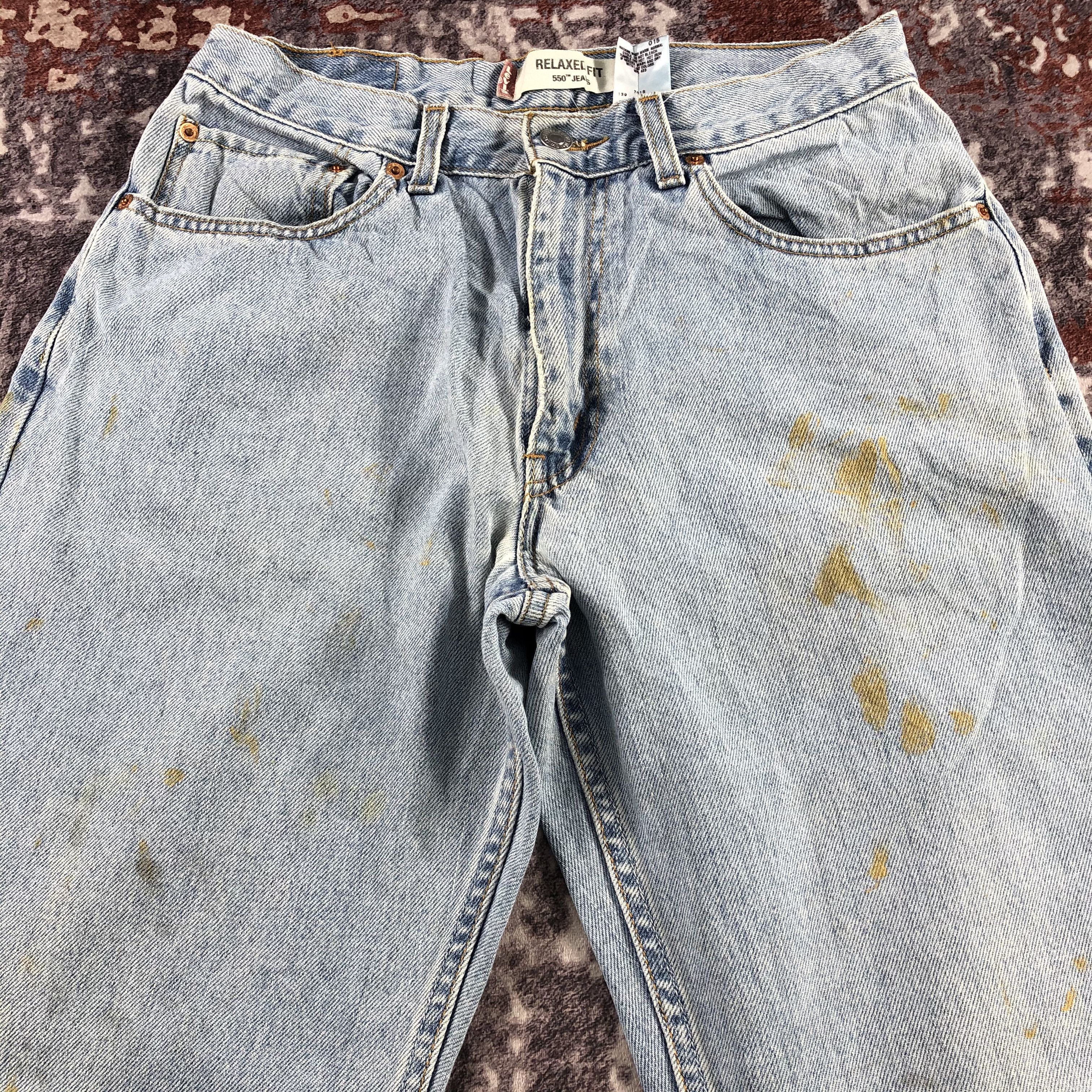 Levi's × Vintage Vintage Light Wash Levis 550 Baggy Jeans-JM3174 Size US 30 / EU 46 - 3 Thumbnail