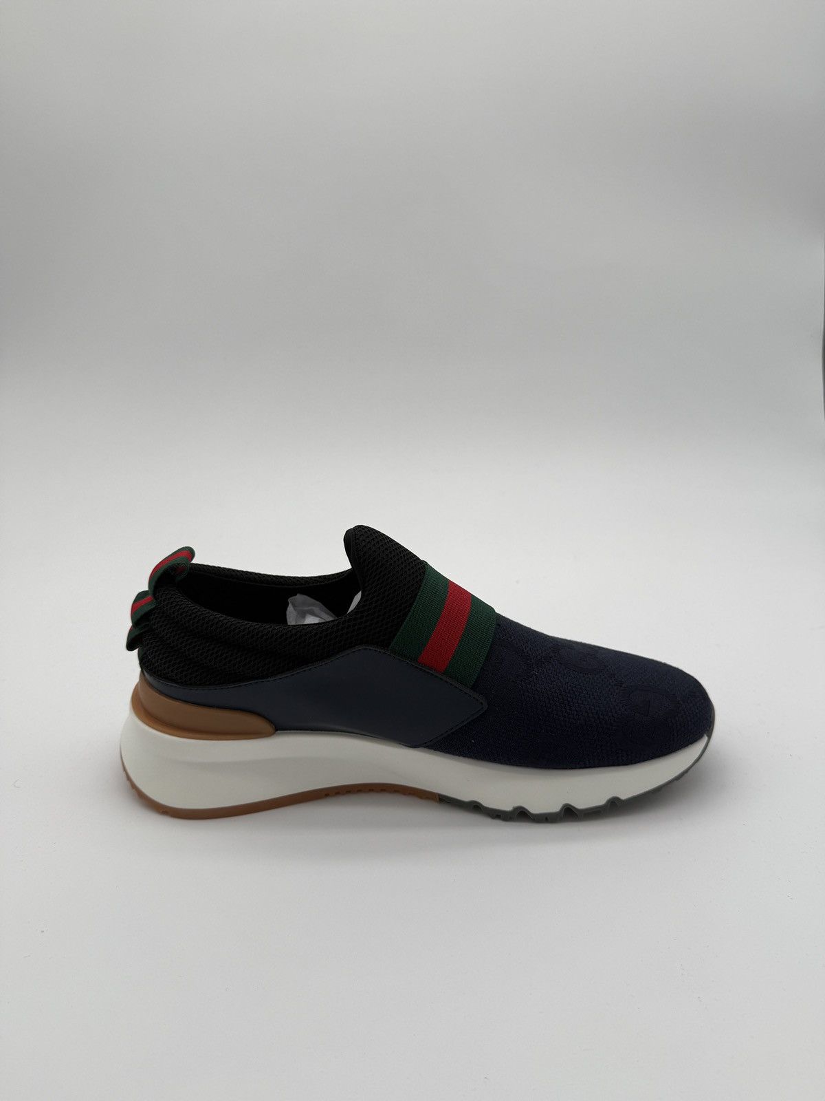 Gucci Gucci Navy Sneakers Size US 9 / IT 39 - 12 Thumbnail
