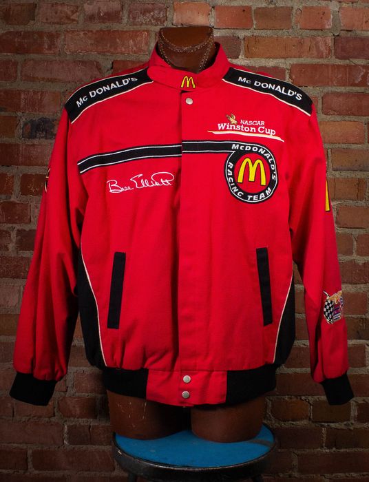 Vintage Vintage Bill Elliot McDonald's Racing Team Nascar Jacket 90s ...