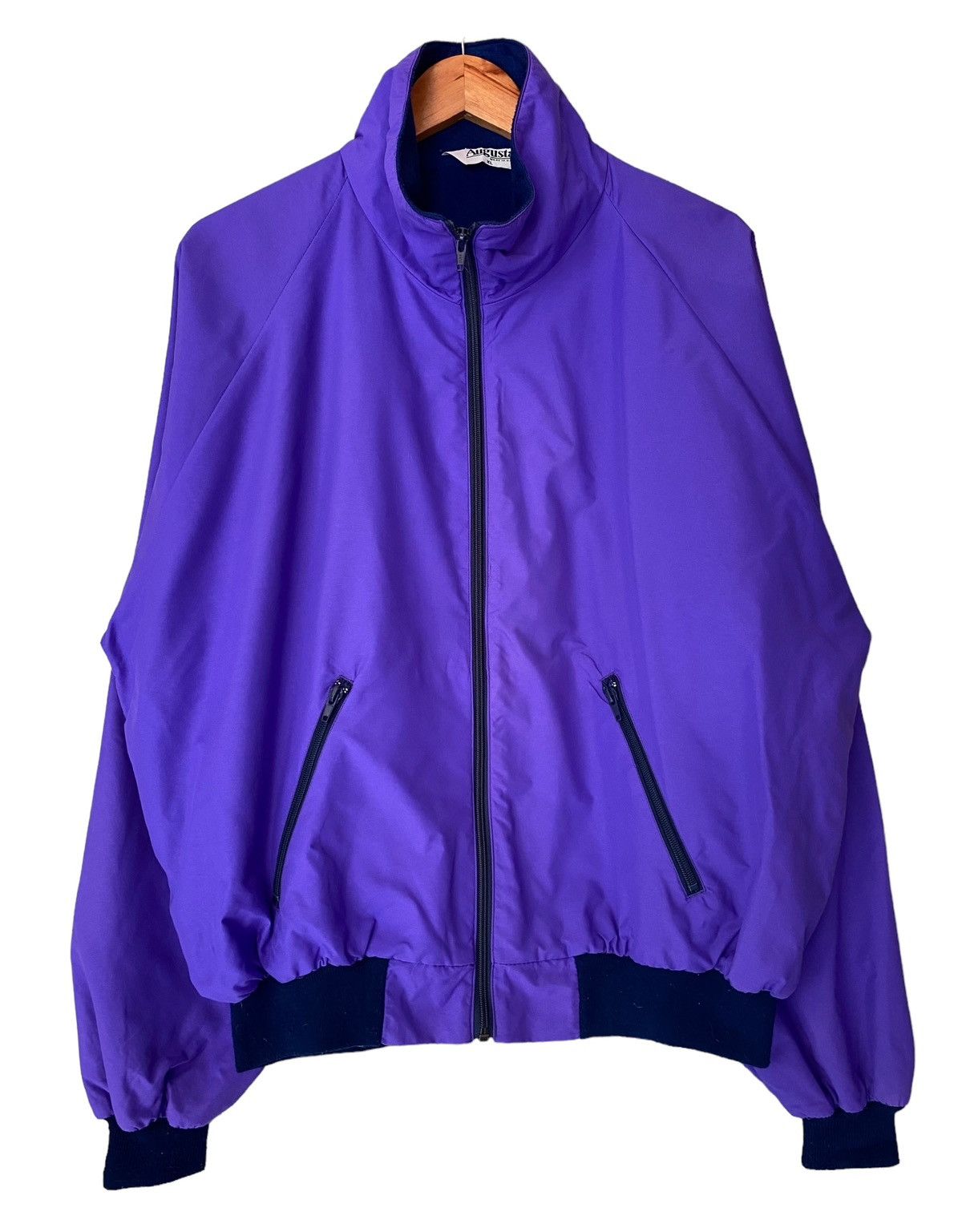 Augusta Sportswear × Vintage Vintage AGUSTA Light Zipper Jacket Size US XL / EU 56 / 4 - 1 Thumbnail