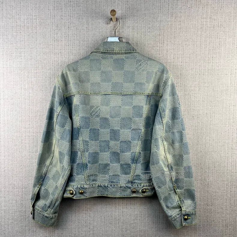 Louis Vuitton Louis Vuitton SS25 checkerboard full-print single-breasted Size US M / EU 48-50 / 2 - 3 Thumbnail