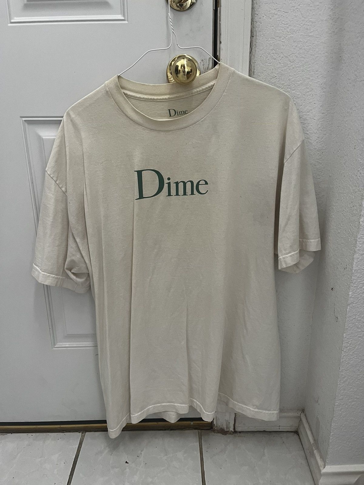Dime × Supreme × Vintage Dime Green logo tee Size US L / EU 52-54 / 3 - 1 Thumbnail