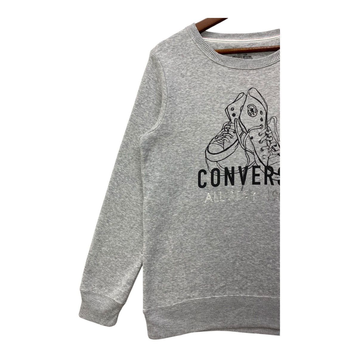 Converse Converse All Star Sweatshirt Spellout Big Logo Size L Size US L / EU 52-54 / 3 - 4 Thumbnail