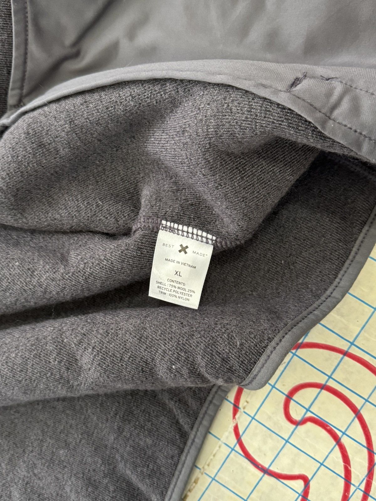 Best Made Co. Best Made Co. Wool Sherpa Fleece Full Zip Jacket XL Mens Size US XL / EU 56 / 4 - 9 Thumbnail