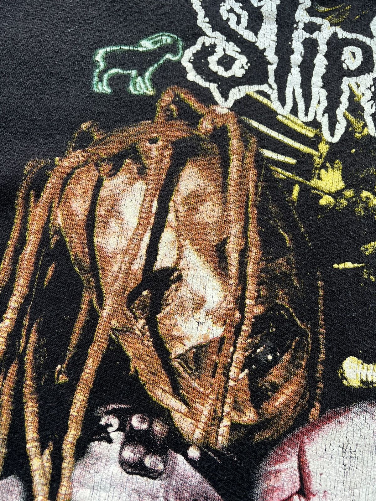 Band Tees × Slipknot × Vintage Vintage 2001 Slipknot Black Hoodie Size US L / EU 52-54 / 3 - 7 Thumbnail