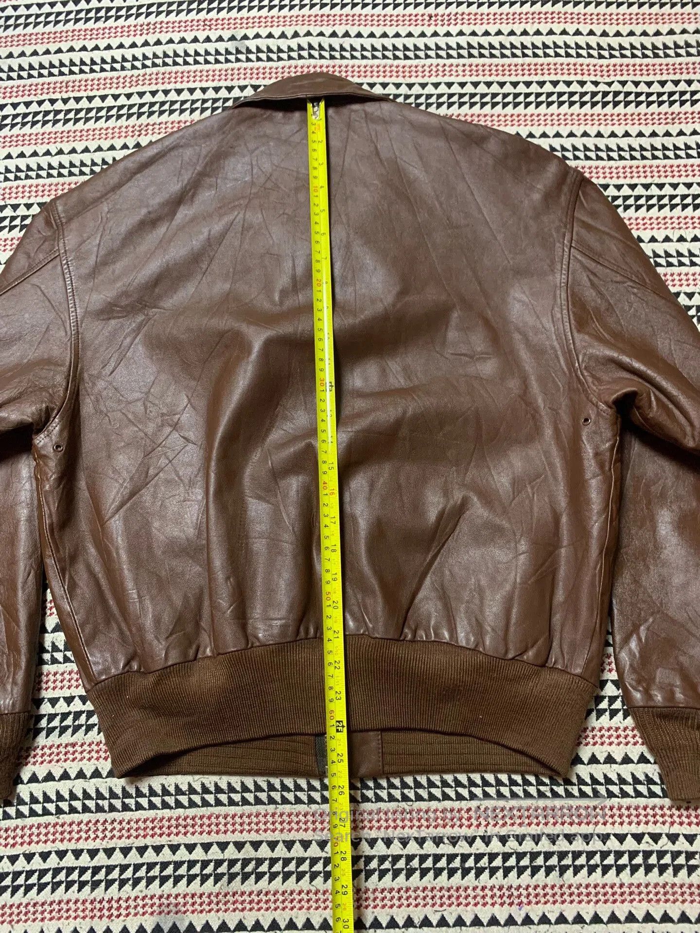 Vintage vintage ameco a-2 military leather jacket. Size US M / EU 48-50 / 2 - 6 Thumbnail