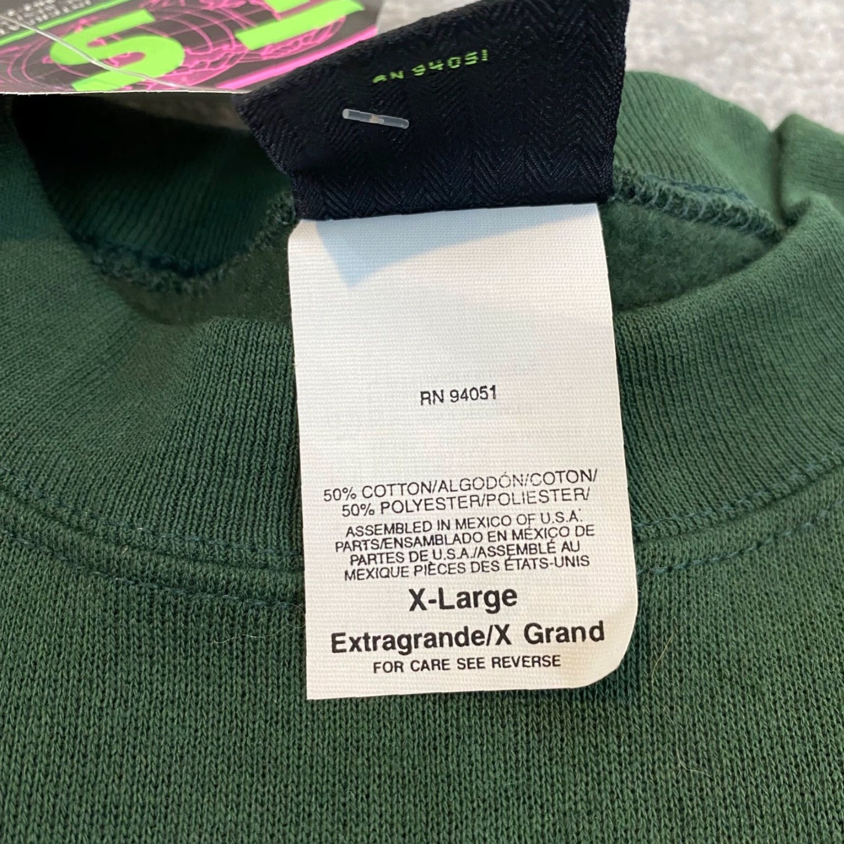 Vintage VINTAGE TSI Nature Sweatshirt Mens XL Green Eagle Wilderness Animal Crew Pullover NEW Jacket Size US XL / EU 56 / 4 - 7 Thumbnail