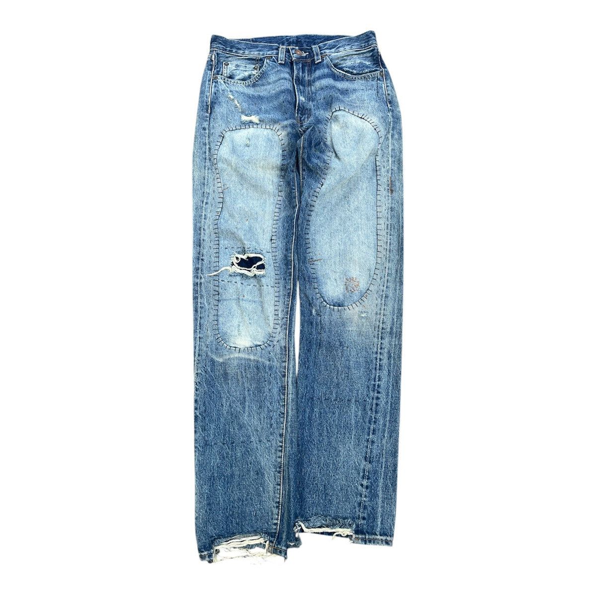 Levi's Vintage Clothing 1954 LVC 501ZXX big E selvedge Size US 30 / EU 46 - 1 Thumbnail