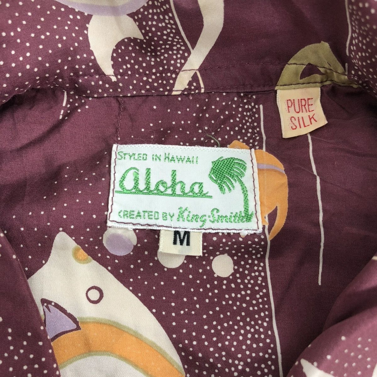 Sun Surf Special Edition Sun Surf Aloha Fish Pure Silk Hawaiian Shirt Size US M / EU 48-50 / 2 - 5 Thumbnail