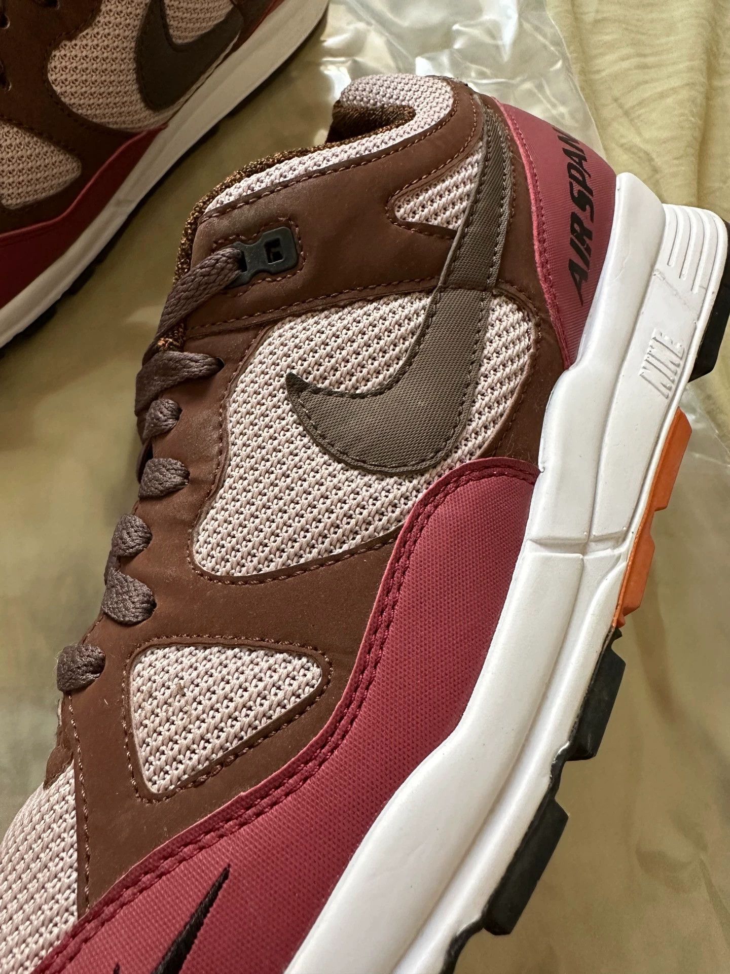 Nike Patta x Nike Air Span 2 Low Mesh Suede 95 New 45 Size US 11 / EU 44 - 2 Thumbnail