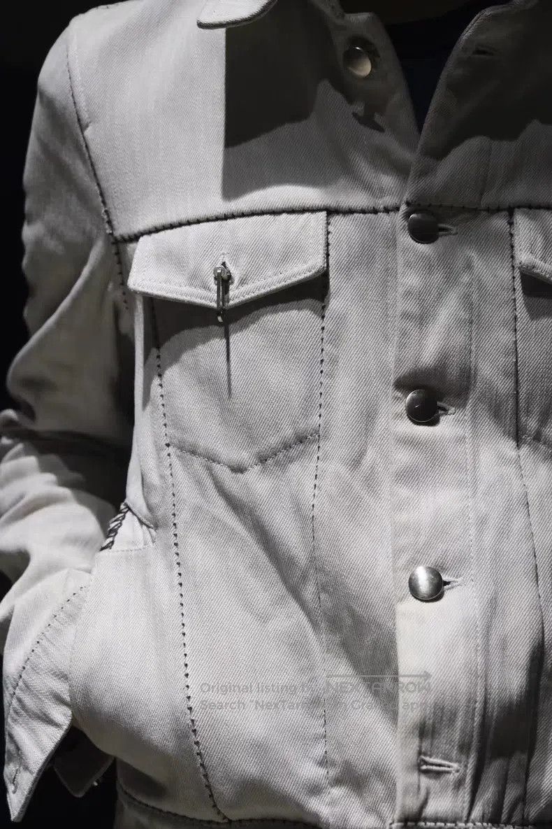 Carol Christian Poell Carol Christian Poell White denim jacket Size US M / EU 48-50 / 2 - 1 Thumbnail