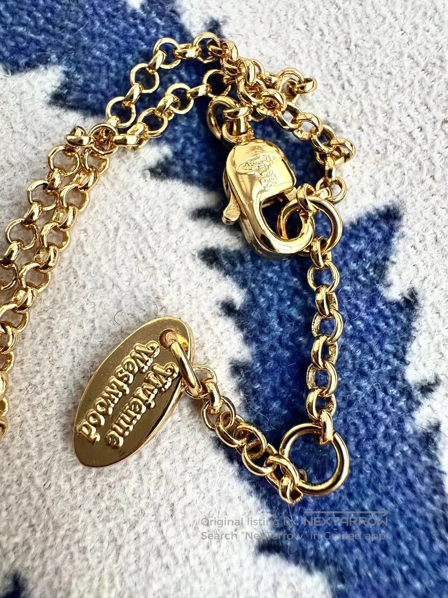 Vivienne Westwood Vivienne Westwood Gold Orb Saturn Necklace. Size ONE SIZE - 9 Thumbnail