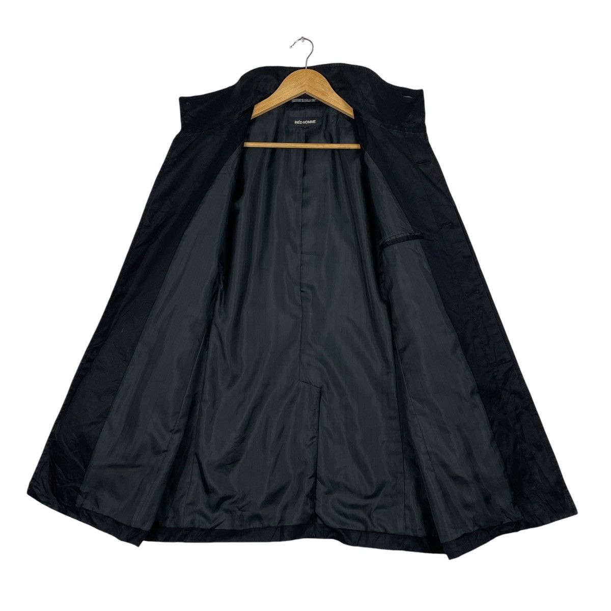 Japanese Brand × Y's for Men × Yohji Yamamoto 💥INED HOMME SMART BLACK BUTTON JACKET Size US M / EU 48-50 / 2 - 11 Thumbnail