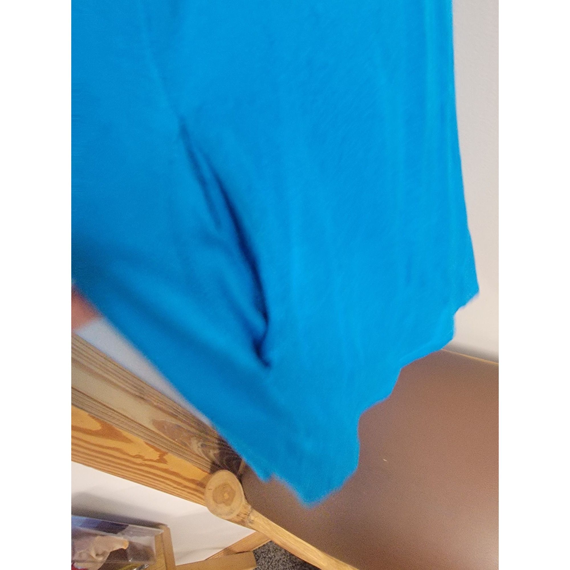 Other Womens 3XL Blue Short Sleeve Tunic Top With Pockets Size 3XL / US 20-22 - 3 Thumbnail