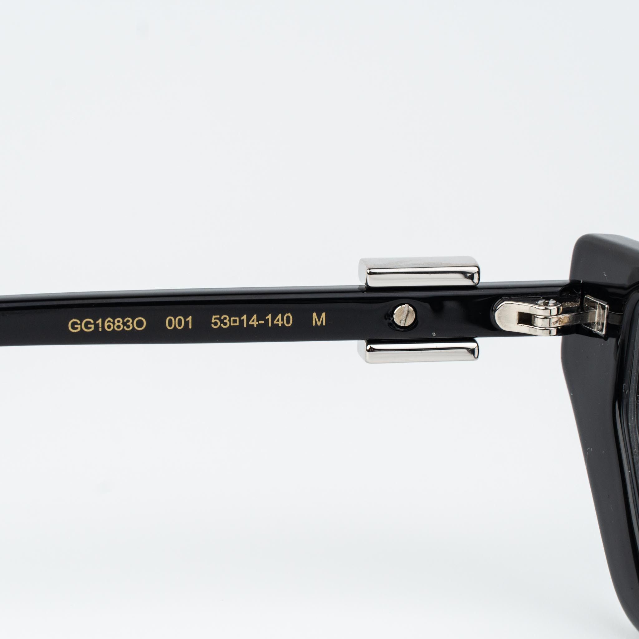 Gucci Gucci Women Eyeglasses Cat Eye GG1683O 001 NEW AUTHENTIC Size ONE SIZE - 7 Thumbnail