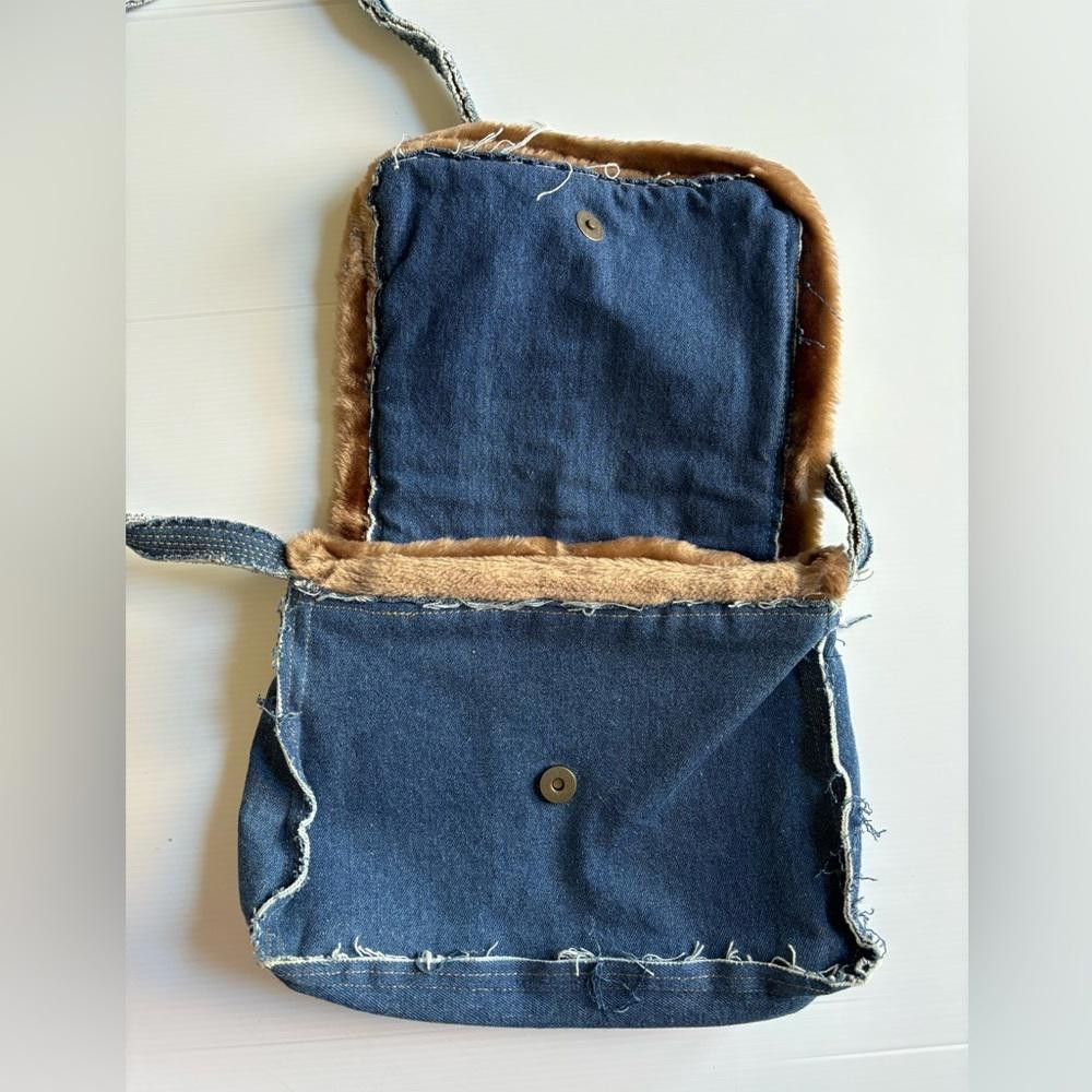 Designer Denim Boho Crossbody Bag Size ONE SIZE - 2 Thumbnail