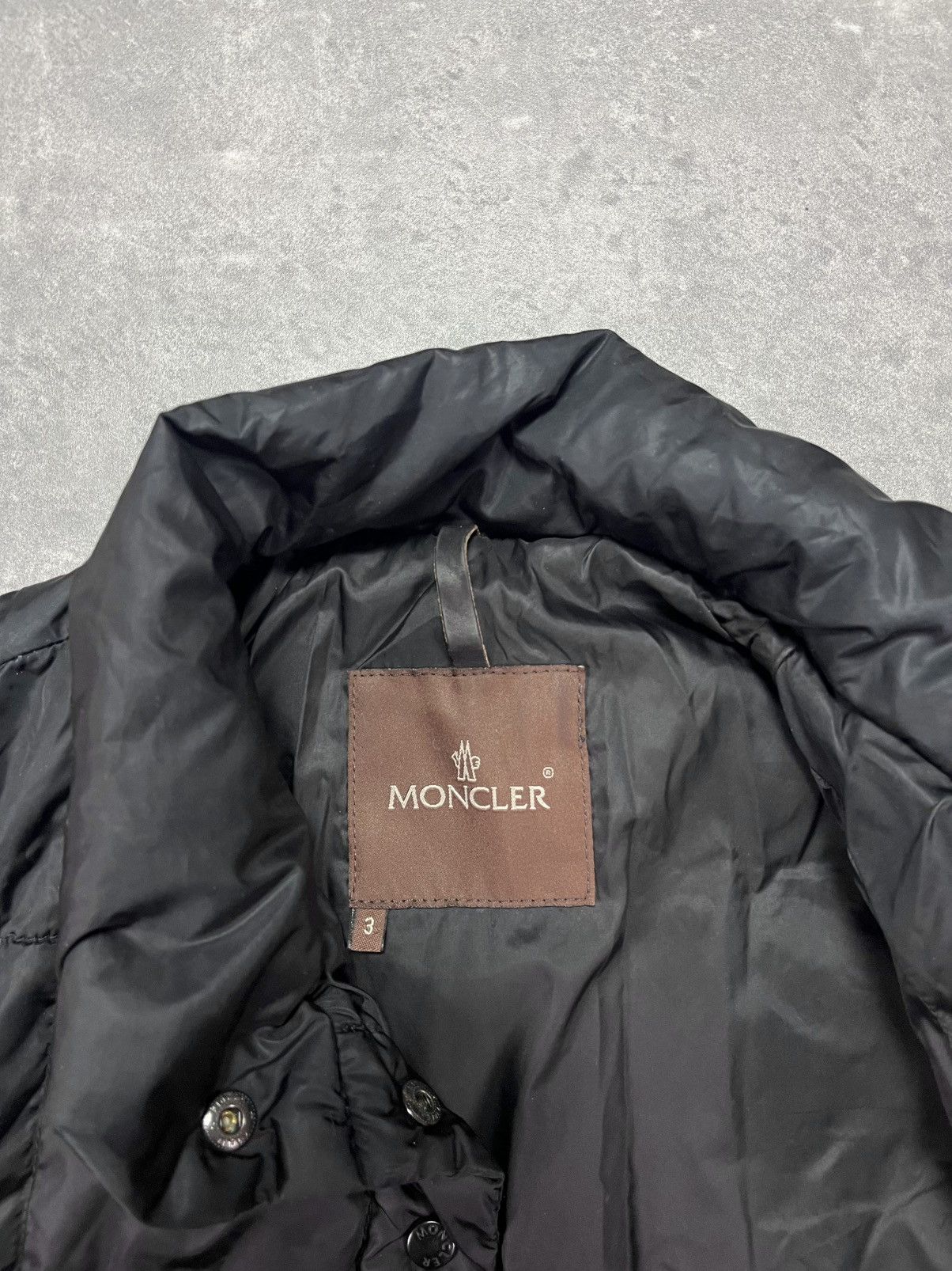 Moncler Moncler Vintage Quilted Coat Jacket 3 M L Size L / US 10 / IT 46 - 8 Thumbnail