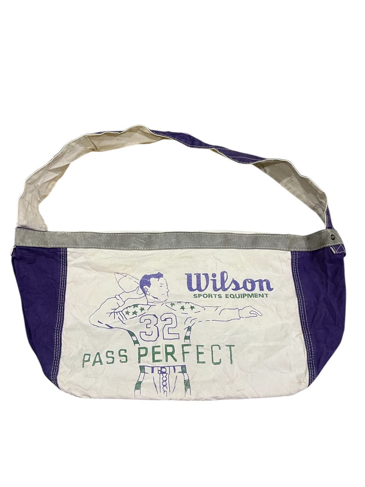 Wilson VINTAGE WILSON CANVAS SHOULDER BAG Size ONE SIZE - 1 Thumbnail
