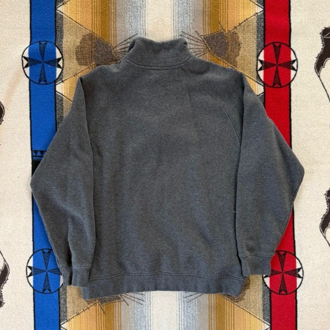 Reebok VINTAGE Reebok Sweatshirt 1/4 Zip Pullover Size L Dark Gray Men Measurements 90s Size US L / EU 52-54 / 3 - 4 Thumbnail