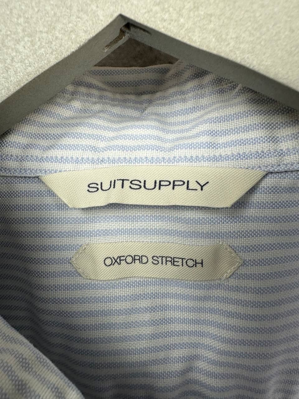 Suitsupply SuitSupply Striped Oxford Stretch Shirt Albini 1876 Fabrics Size US M / EU 48-50 / 2 - 10 Thumbnail
