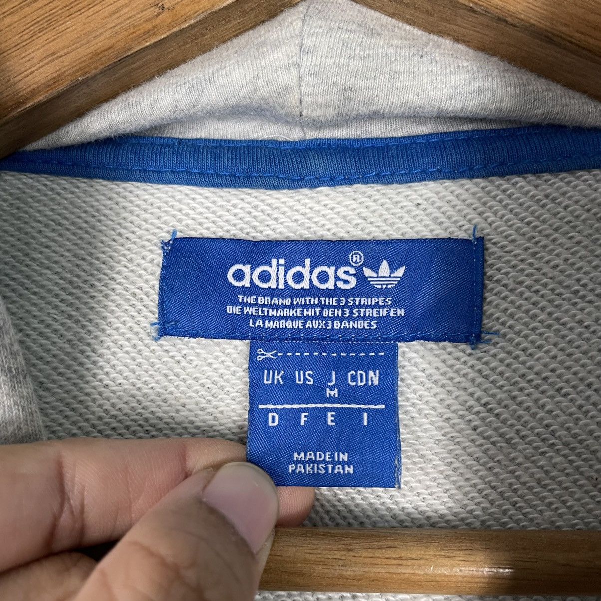 Adidas Adidas Big Logo Pullover Hoodie Size US S / EU 44-46 / 1 - 14 Thumbnail