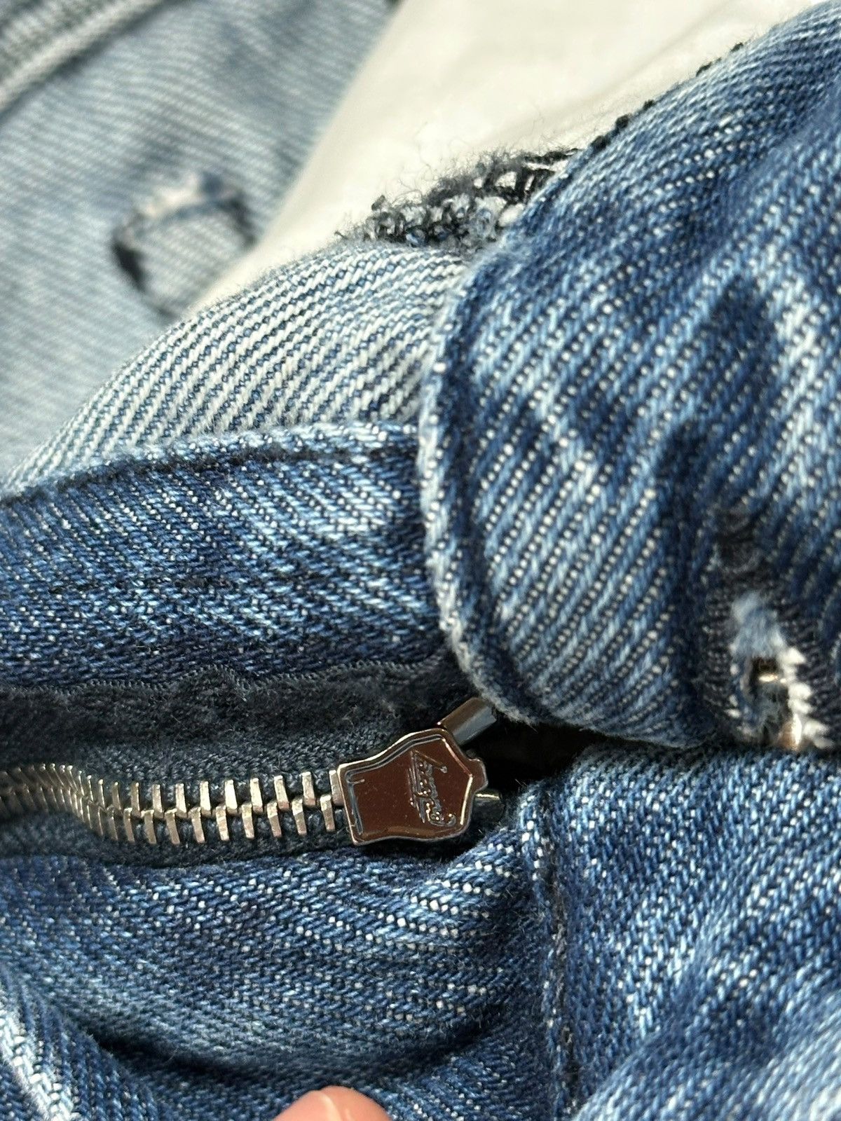 Isabel Marant Isabel Marant Etoile Men's Blue Straight Leg Denim Jeans 40 Size US 36 / EU 52 - 7 Thumbnail