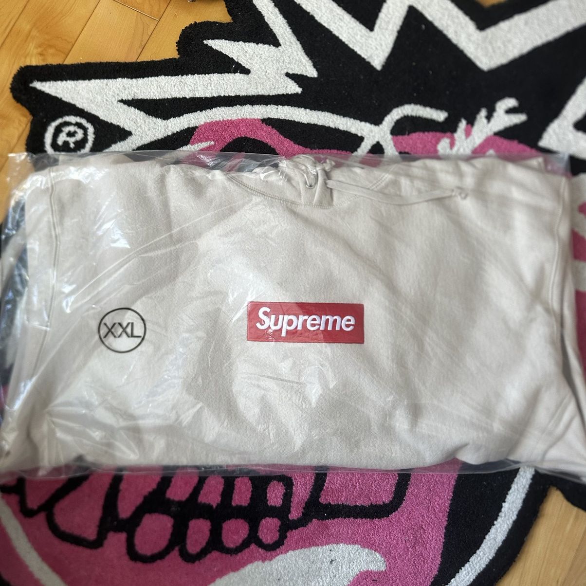 希少 XXL 美品 Supreme Box Logo Crewneck Supreme Box Logo Crewneck (FW18) Ash Grey Men's - FW18 - US