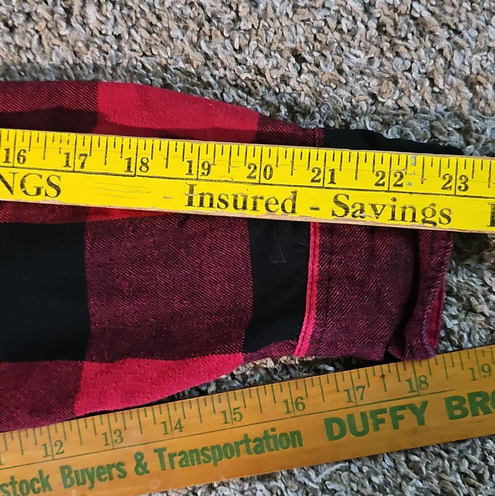 Other Old Mill Mens M Flannel Button Up Size US M / EU 48-50 / 2 - 5 Thumbnail