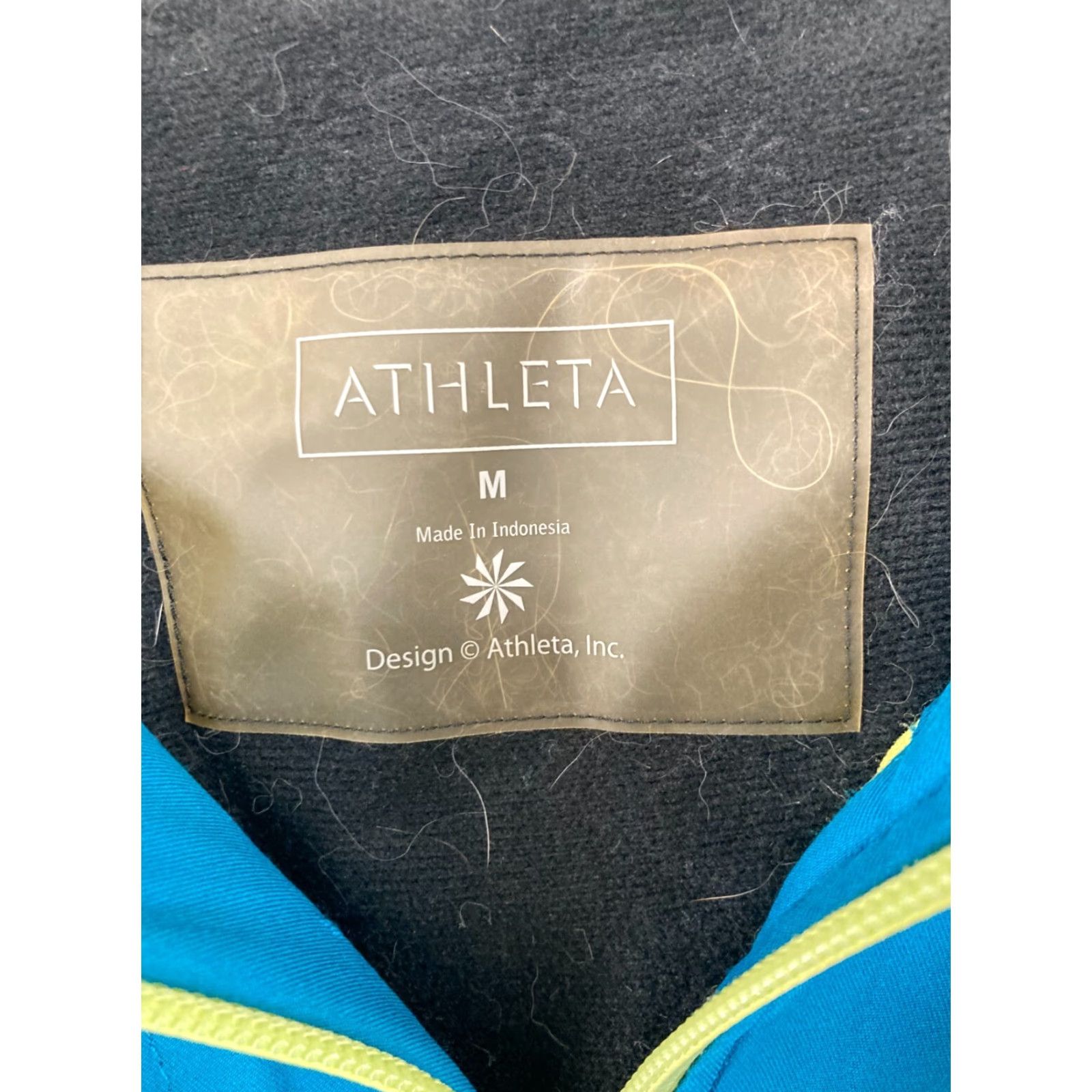 Athleta Athleta Jacket Womens M Full Zip Blue Neon Solid Softshell Athletic Zip Front Size M / US 6-8 / IT 42-44 - 5 Thumbnail