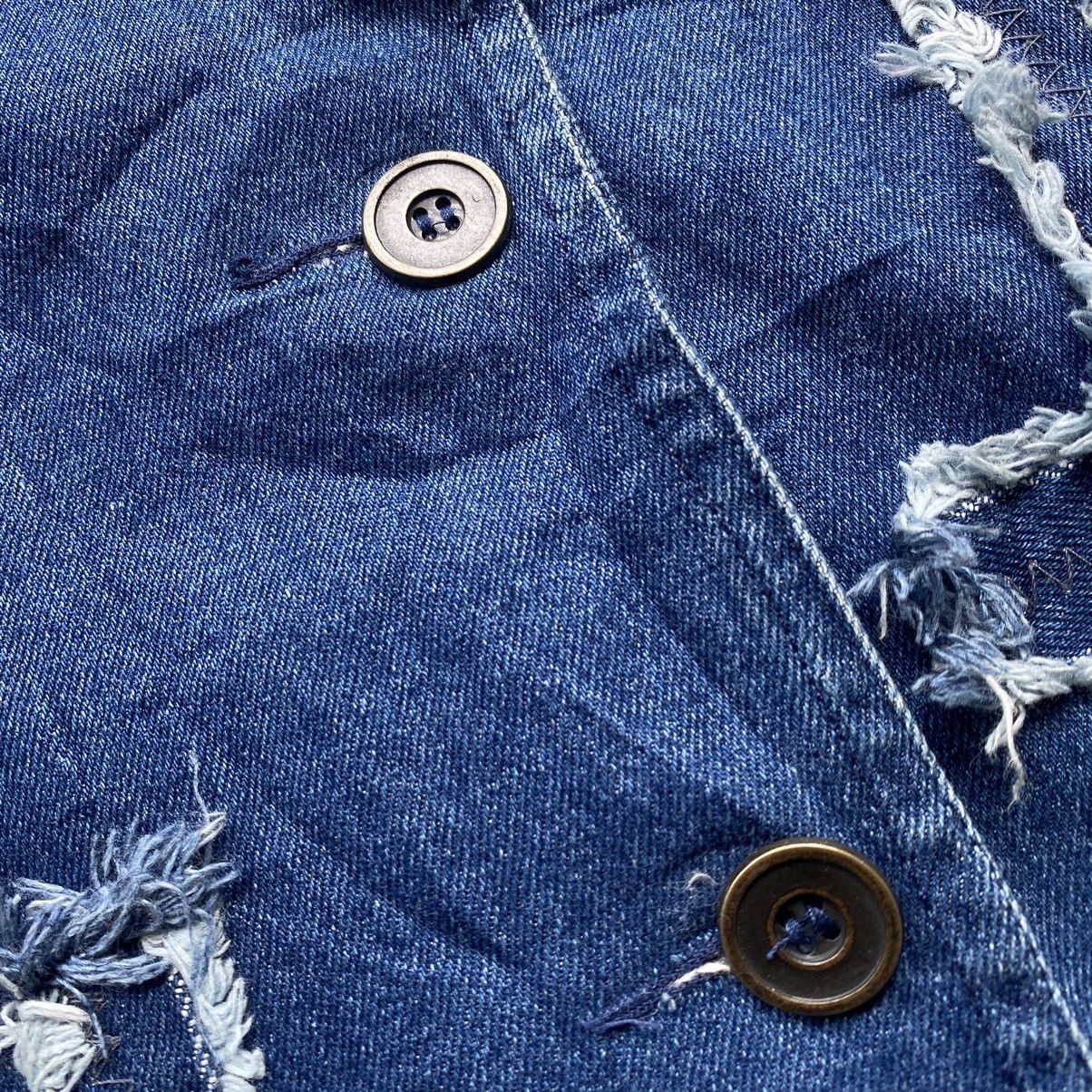 If Six Was Nine × Japanese Brand 🔥RARE🔥 Denim CR Tokyo Osaka Blazer blazzer Rare🔥 Size US M / EU 48-50 / 2 - 6 Thumbnail