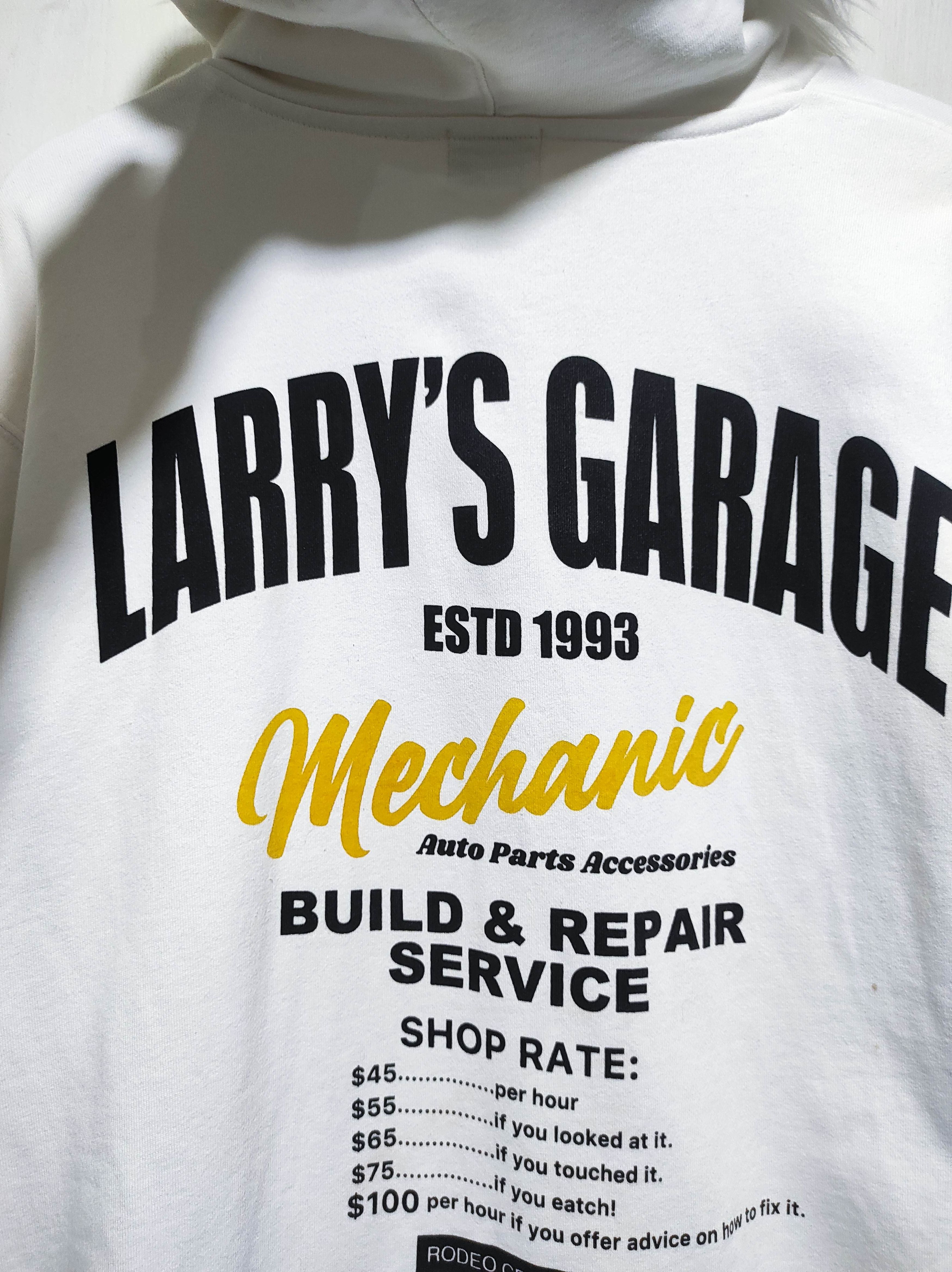Japanese Brand Rodeo crown Larry's Garage Fur hoodie ifsix LGB style Size US L / EU 52-54 / 3 - 13 Thumbnail
