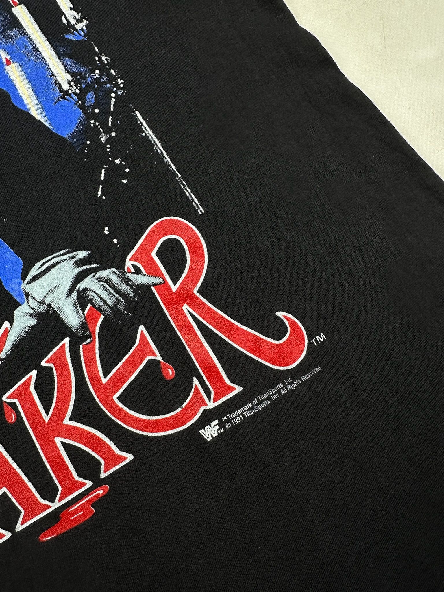 Band Tees The Undertaker vintage t-shirt 1992 Size US L / EU 52-54 / 3 - 7 Thumbnail